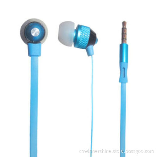Earbud with 3.5mm Diameter, Metal Materiel, Stereo, for iPhone/iPod/iPad/Laptop